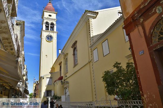 Agios Spiridon Kerk Corfu stad